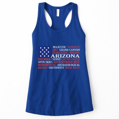 Arizona Flag Showing Some The StateS Best Features Womens Tank Top