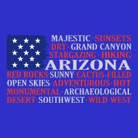 Arizona Flag Showing Some The StateS Best Features Stripe Pom Pom Beanie