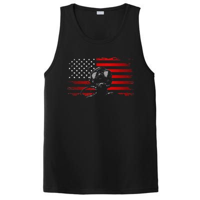 American Flag Scuba Diving Apparel Scuba Diving PosiCharge Competitor Tank