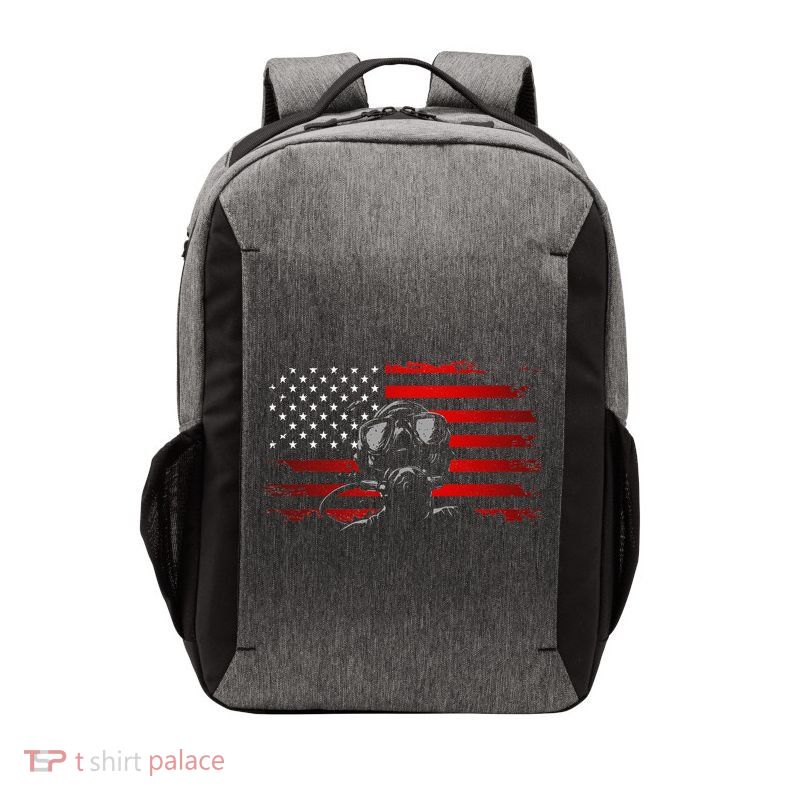 American Flag Scuba Diving Apparel Scuba Diving Vector Backpack