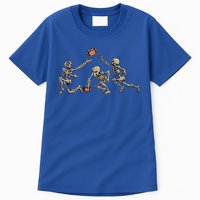 American Football Skeleton Halloween Tall T-Shirt