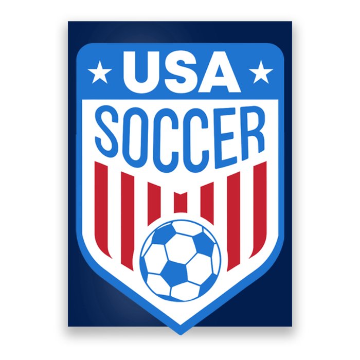 Awesome Football Soccer Lovers USA Soccer Poster