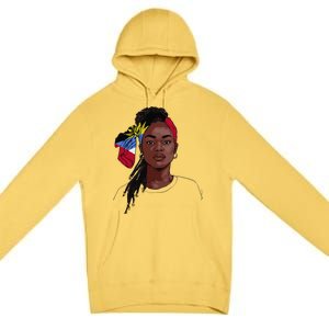 Antiguan Flag Souvenirs Products Uniform For Women Antigua Premium Pullover Hoodie