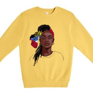 Antiguan Flag Souvenirs Products Uniform For Women Antigua Premium Crewneck Sweatshirt