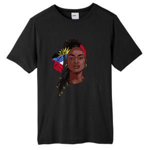 Antiguan Flag Souvenirs Products Uniform For Women Antigua Tall Fusion ChromaSoft Performance T-Shirt