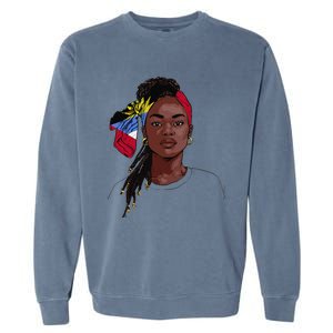 Antiguan Flag Souvenirs Products Uniform For Women Antigua Garment-Dyed Sweatshirt