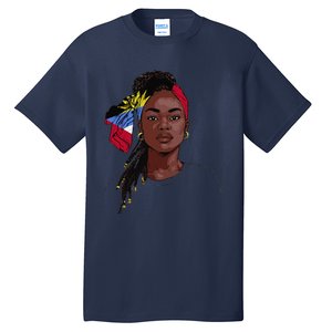 Antiguan Flag Souvenirs Products Uniform For Women Antigua Tall T-Shirt