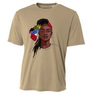 Antiguan Flag Souvenirs Products Uniform For Women Antigua Cooling Performance Crew T-Shirt