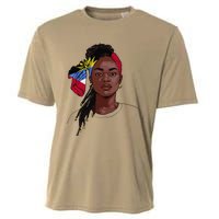 Antiguan Flag Souvenirs Products Uniform For Women Antigua Cooling Performance Crew T-Shirt