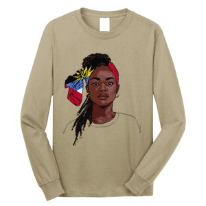 Antiguan Flag Souvenirs Products Uniform For Women Antigua Long Sleeve Shirt