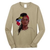 Antiguan Flag Souvenirs Products Uniform For Women Antigua Long Sleeve Shirt