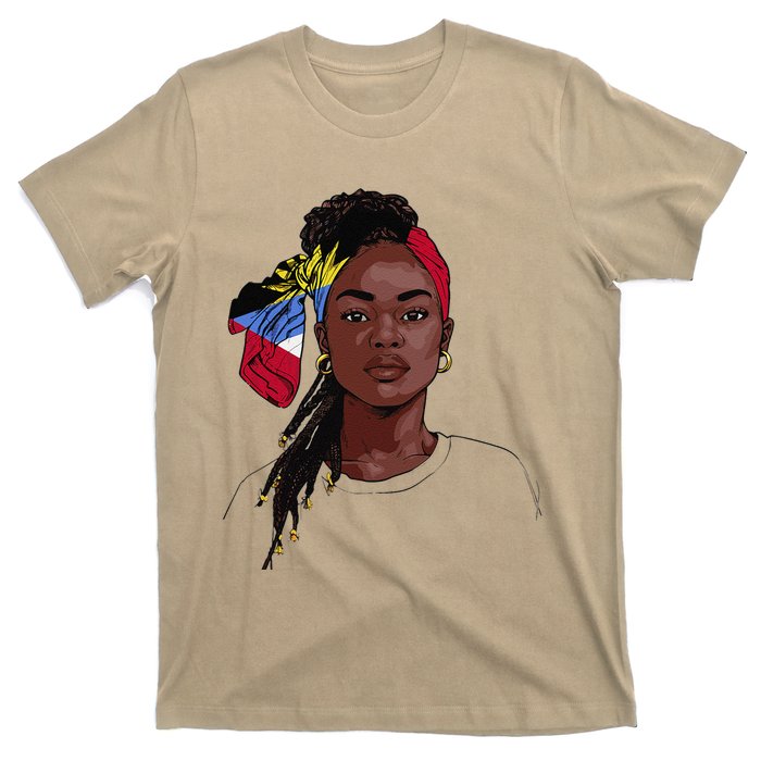 Antiguan Flag Souvenirs Products Uniform For Women Antigua T-Shirt