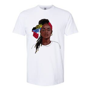 Antiguan Flag Souvenirs Products Uniform For Women Antigua Softstyle CVC T-Shirt