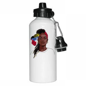 Antiguan Flag Souvenirs Products Uniform For Women Antigua Aluminum Water Bottle