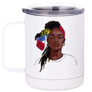 Antiguan Flag Souvenirs Products Uniform For Women Antigua 12 oz Stainless Steel Tumbler Cup