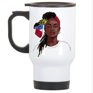 Antiguan Flag Souvenirs Products Uniform For Women Antigua Stainless Steel Travel Mug