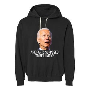 Are Farts Supposed To Be Lumpy ? Who Shit My Pants Garment-Dyed Fleece Hoodie