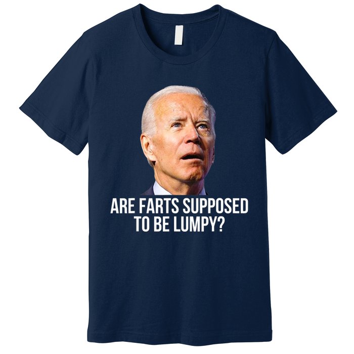 Are Farts Supposed To Be Lumpy ? Who Shit My Pants Premium T-Shirt