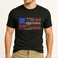 Arizona Flag Showing Some The StateS Best Features Performance Shirt