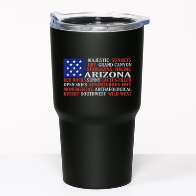 Arizona Flag Showing Some The StateS Best Features Tumbler