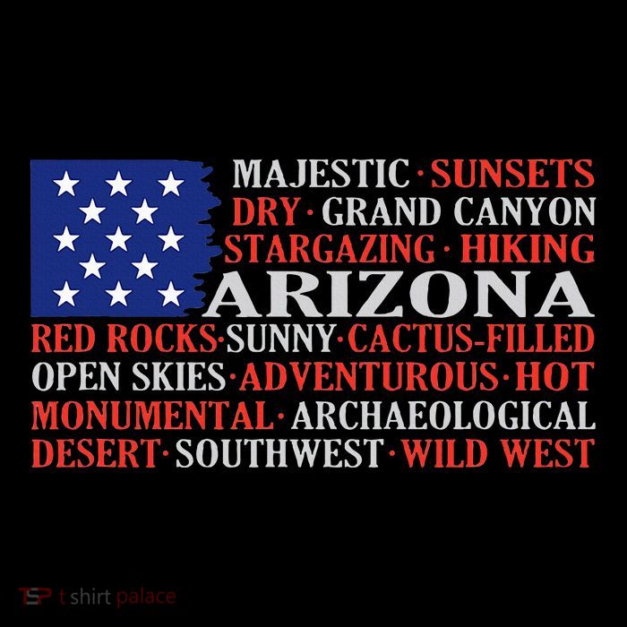Arizona Flag Showing Some The StateS Best Features Magnet