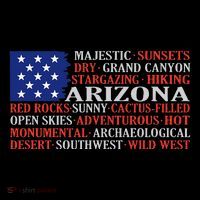 Arizona Flag Showing Some The StateS Best Features Wool Snapback Cap