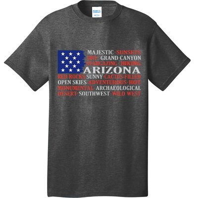 Arizona Flag Showing Some The StateS Best Features T-Shirt