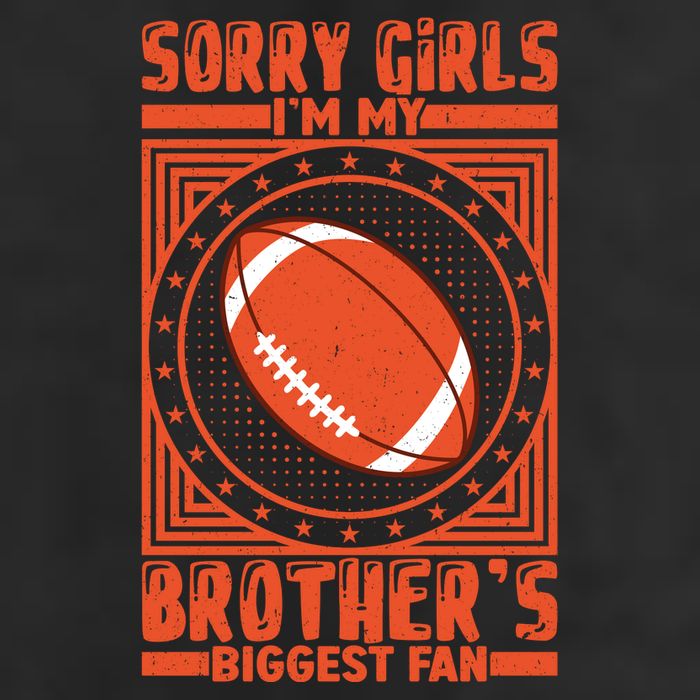 American Football Sibling Support Graphic 11oz C Handle Ceramic Mug
