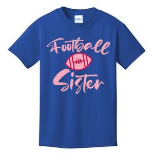 American Football Sister Family Matching Sis Cute Gift Kids T-Shirt