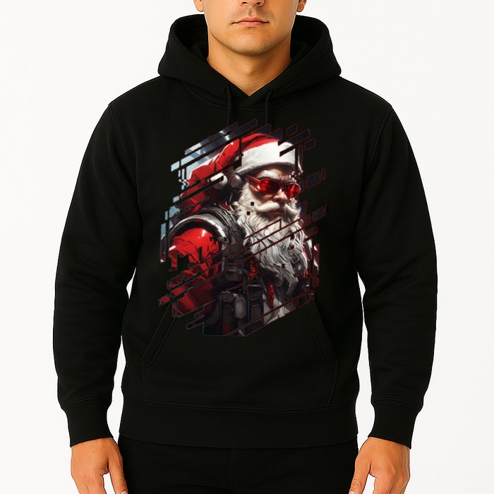 Action Filled Santa Hoodie
