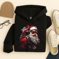 Action Filled Santa Hoodie