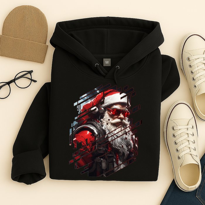Action Filled Santa Hoodie