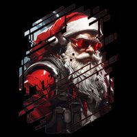 Action Filled Santa Hoodie