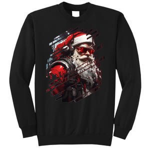 Action Filled Santa Sweatshirt