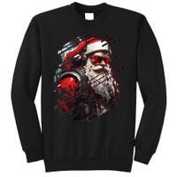 Action Filled Santa Sweatshirt