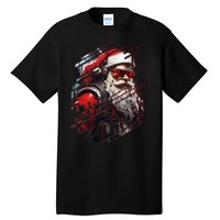 Action Filled Santa Tall T-Shirt