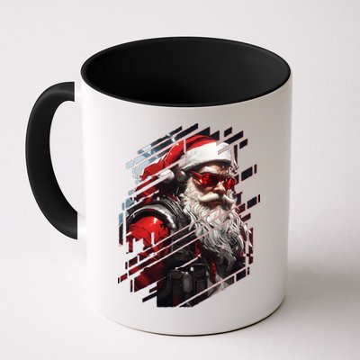 Action Filled Santa Mug