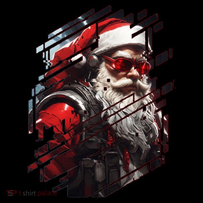 Action Filled Santa 16 in Basic Backpack