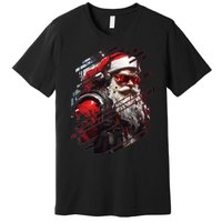 Action Filled Santa Premium T-Shirt