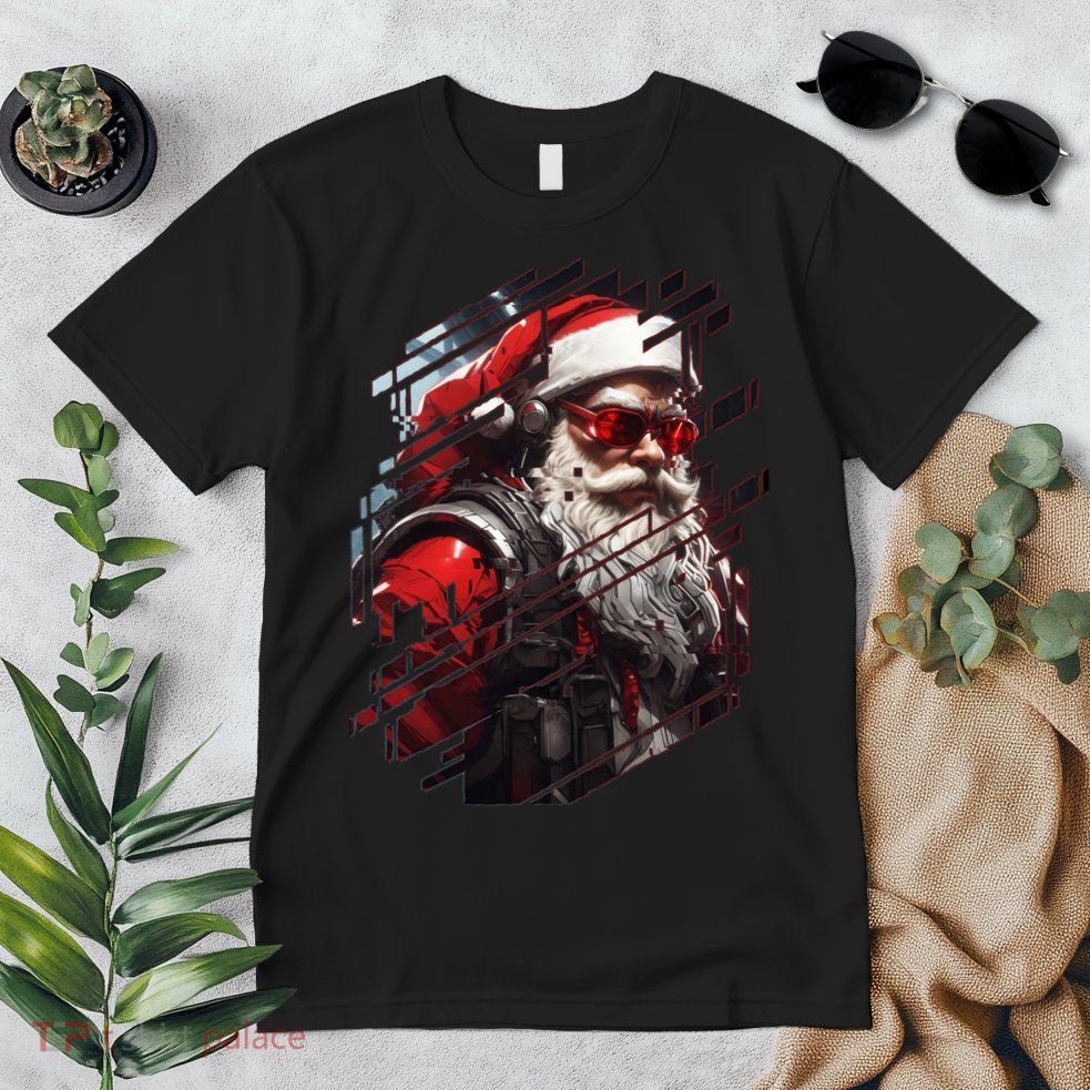 Action Filled Santa Premium T-Shirt