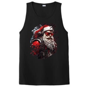 Action Filled Santa PosiCharge Competitor Tank