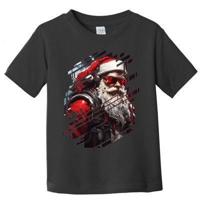 Action Filled Santa Toddler T-Shirt