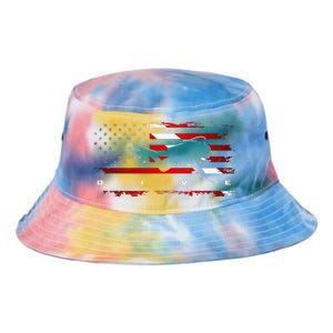 American Flag Scuba Diving Apparel Scuba Diving Tie Dye Newport Bucket Hat