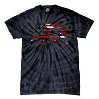 American Flag Scuba Diving Apparel Scuba Diving Tie-Dye T-Shirt