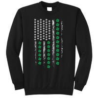 American Flag St Patricks Day Vintage Irish Lucky Sweatshirt