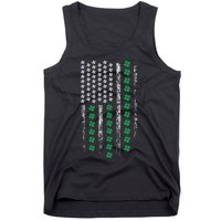 American Flag St Patricks Day Vintage Irish Lucky Tank Top