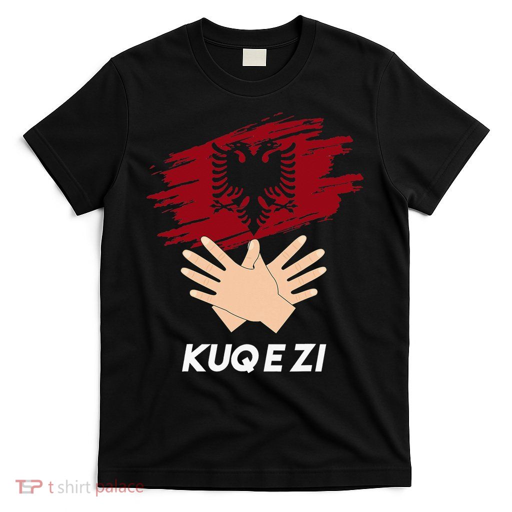 Albanian Flag Shqip Shqiponja Albanian Eagle Albania T-Shirt
