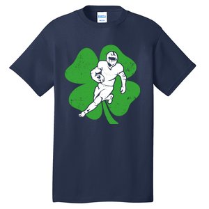 American Football Sports Shamrock St Patricks Day Tall T-Shirt