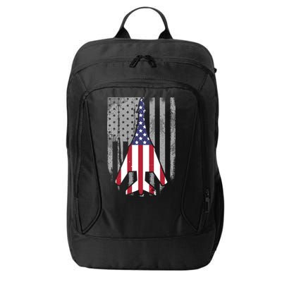 Air Force Supersonic Bgreat Gift1 Bomber Jet American Flag Squadron Gift City Backpack