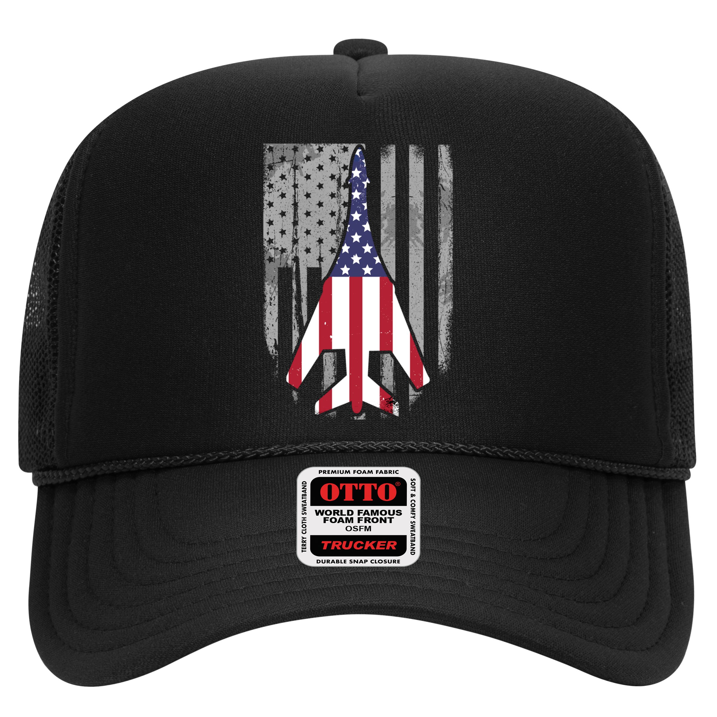 Air Force Supersonic Bgreat Gift1 Bomber Jet American Flag Squadron Gift Hat